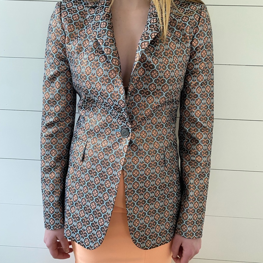Elegant Alice + Olivia Patterned Women's Blazer